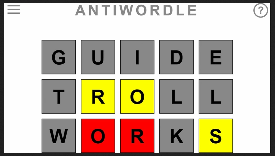 Antiwordle: A Philosophical Odyssey in Reverse post thumbnail image